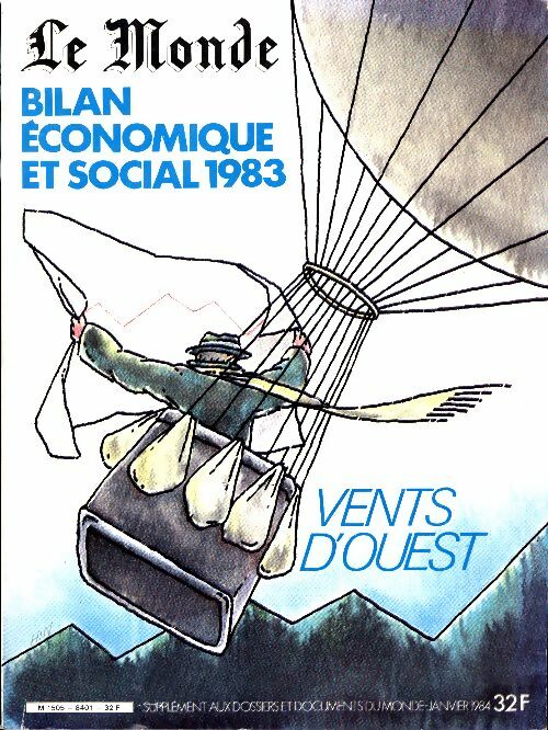 Livrenpoche : Le Monde. Bilan économique et social 1983 : Vents d'ouest - Collectif - Livre