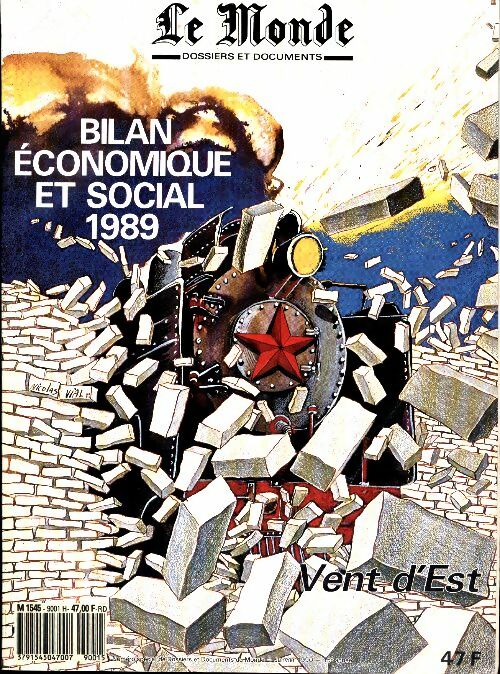 Livrenpoche : Le Monde. Bilan économique et social 1989 : Vent d'est - Collectif - Livre