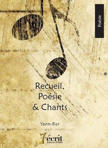 Livrenpoche : Recueil poésie & chants - Yann-Ber - Livre