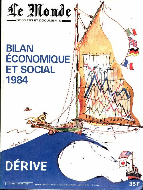 Livrenpoche : Le Monde. Bilan économique et social 1984 : Dérive - Collectif - Livre