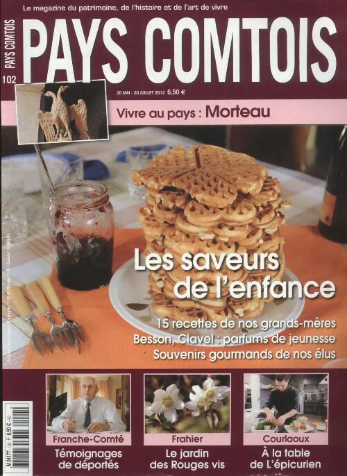 Livrenpoche : Pays Comtois n°102 : les saveurs de l'enfance - Collectif - Livre