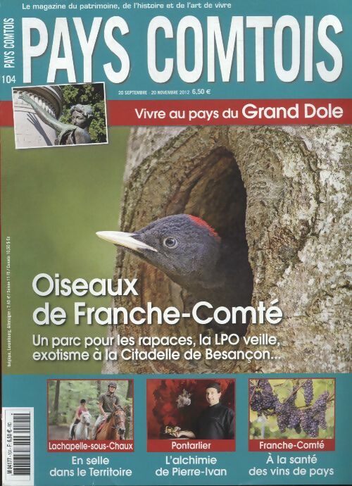 Livrenpoche : Pays Comtois n°104 : oiseaux de Franche-Comté - Collectif - Livre