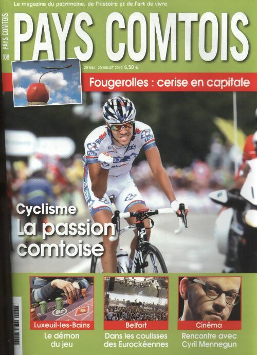 Livrenpoche : Pays Comtois n°108 : cyclisme, la passion comtoise - Collectif - Livre