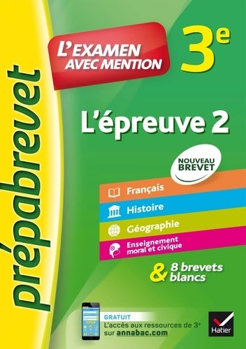 Livrenpoche : L'épreuve écrite 2 nouveau brevet - Christine Formond - Livre