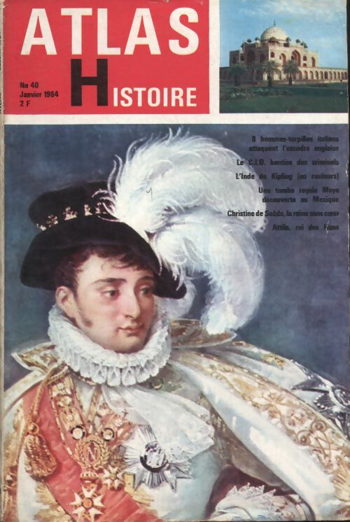 Livrenpoche : Atlas histoire n°40 - Collectif - Livre