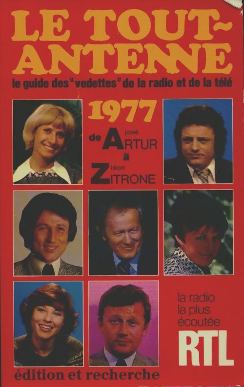 Le tout-antenne 1977 - Collectif -  Edition et recherche - Livre