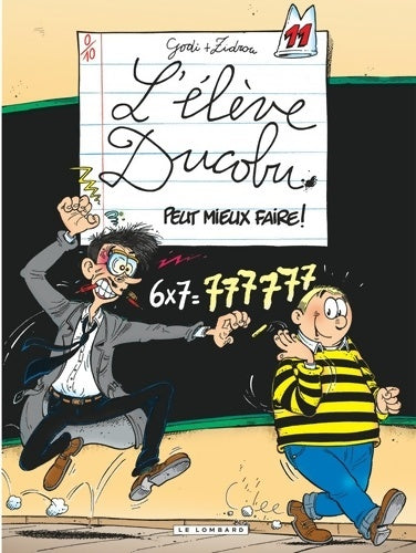 Livrenpoche : L'Élève Ducobu Tome XI : Peut mieux faire ! - Zidrou - Livre
