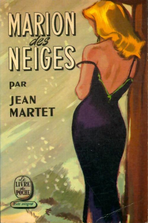 Livrenpoche : Marion des neiges - Jean Martet - Livre
