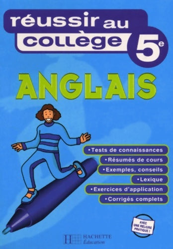 Livrenpoche : Réussir au collège : Anglais 5ème - Collectif - Livre