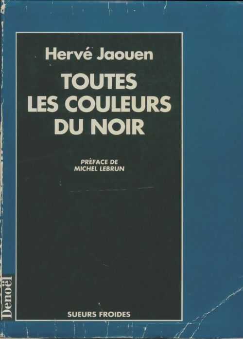 Livrenpoche : Toutes les couleurs du noir - Hervé Jaouen - Livre