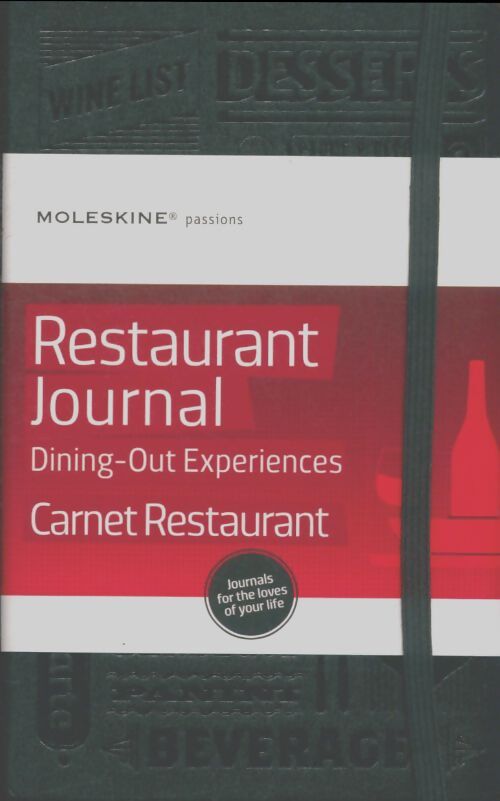 Restaurant Journal -  - Livre