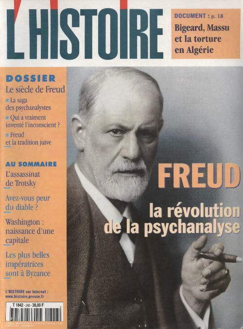 Livrenpoche : L'histoire n°246 : Freud la révolution de la psychanalyse - Collectif - Livre