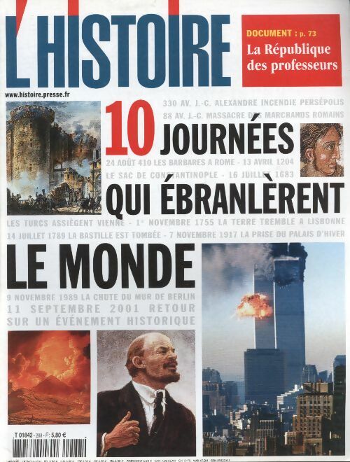 Livrenpoche : L'histoire n°268 : 10 journées qui ébranlèrent le monde - Collectif - Livre