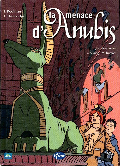 Livrenpoche : La menace d'Anubis - Frédéric Kochman - Livre