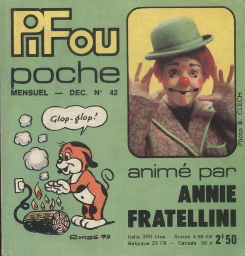 Livrenpoche : Pifou poche n°42 - Collectif - Livre