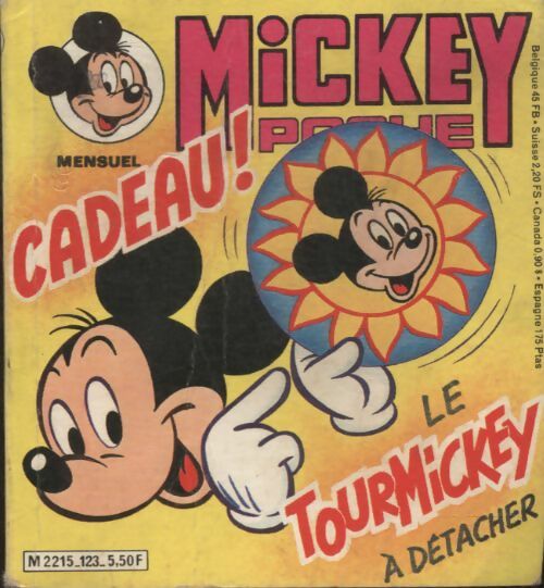 Livrenpoche : Mickey poche n°123 - Collectif - Livre