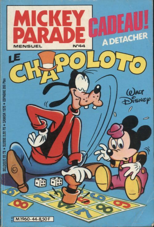 Livrenpoche : Mickey-parade n°44 - Collectif - Livre