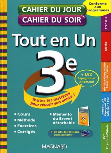 Livrenpoche : Tout en un 3e - Philippe Lehu - Livre