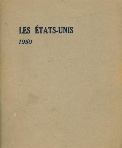Livrenpoche : Les Etats-Unis - Collectif - Livre
