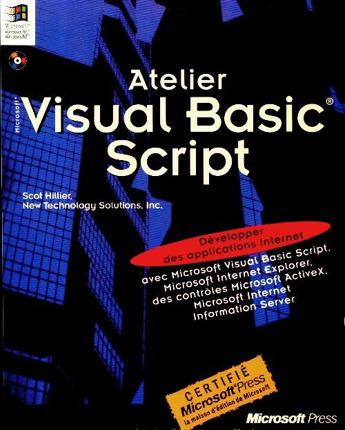 Livrenpoche : Atelier visual basic script - Scot Hillier - Livre