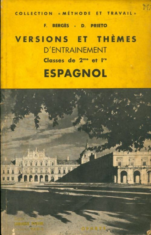 Livrenpoche : Versions et thèmes d'entrainement espagnol - F Bergès - Livre