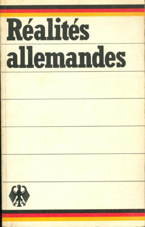 Livrenpoche : Réalités allemandes - Collectif - Livre