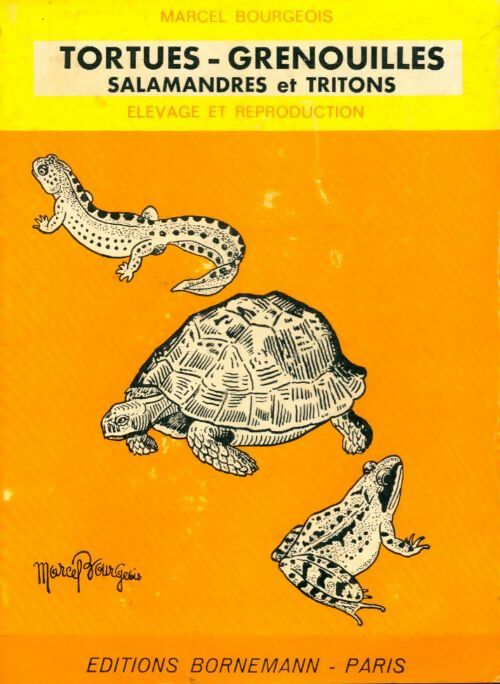 Livrenpoche : Tortues, grenouilles, salamandres, tritons - M. Bourgeois - Livre