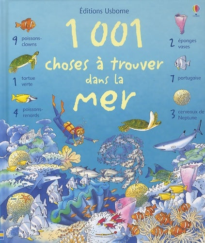 Livrenpoche : 1001 choses à trouver dans la mer - Katie Daynes - Livre