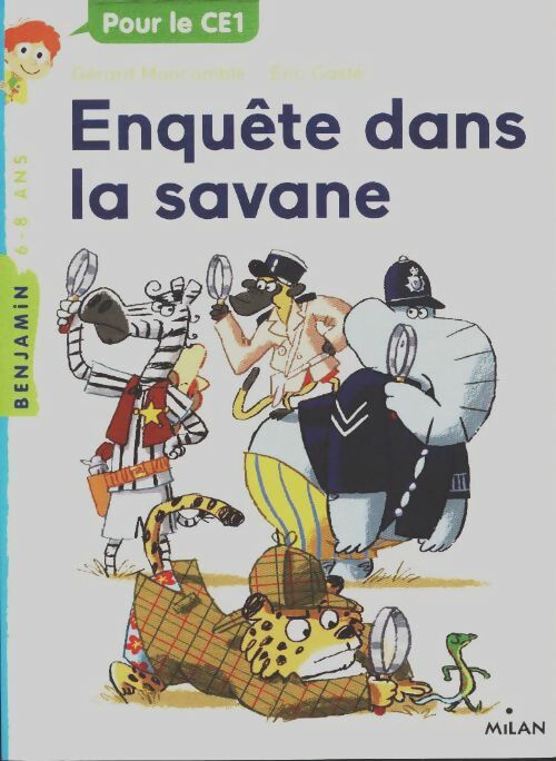 Livrenpoche : Enquête dans la savane - Gérard Moncomble - Livre