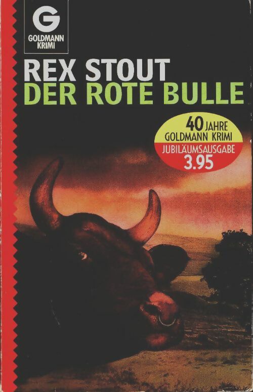 Livrenpoche : Der rote bulle - Rex Stout - Livre