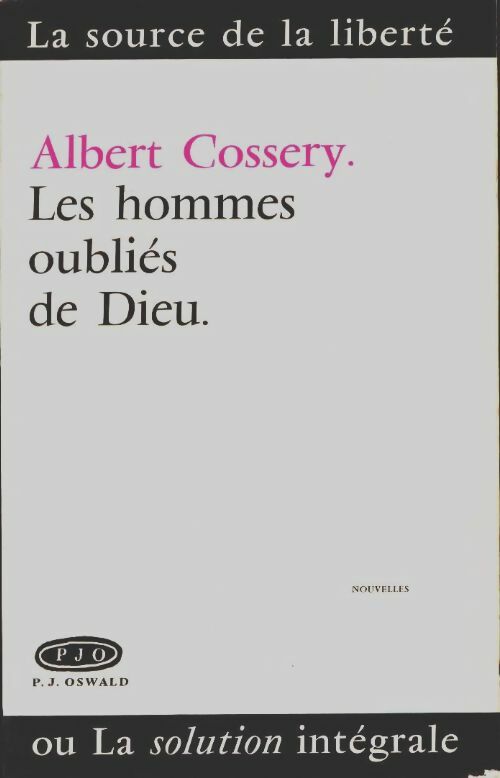 Livrenpoche : Les hommes oubliés de Dieu - Albert Cossery - Livre