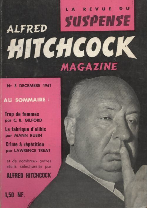 Livrenpoche : Hitchcock magazine n°8 - Collectif - Livre