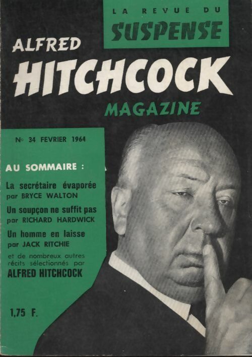 Livrenpoche : Hitchcock magazine n°34 - Collectif - Livre