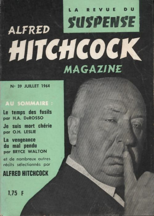 Livrenpoche : Hitchcock magazine n°39 - Collectif - Livre