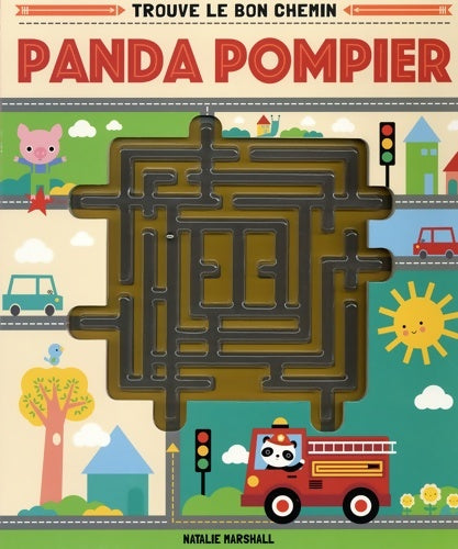 Livrenpoche : Panda pompier (coll. 1ers labyrinthes) - Natalie Marshall - Livre