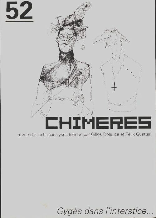 Livrenpoche : Chimères n°52 : Gygès dans l'interstice - Collectif - Livre