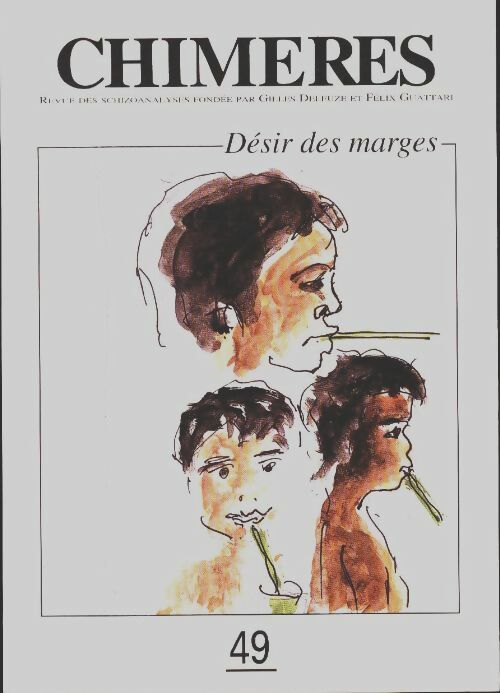 Livrenpoche : Chimères n°49 : Désir des marges - Collectif - Livre