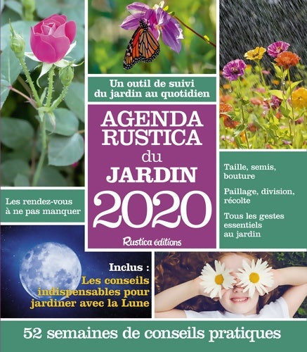 Livrenpoche : Agenda rustica du jardin 2020 - Robert Elger - Livre