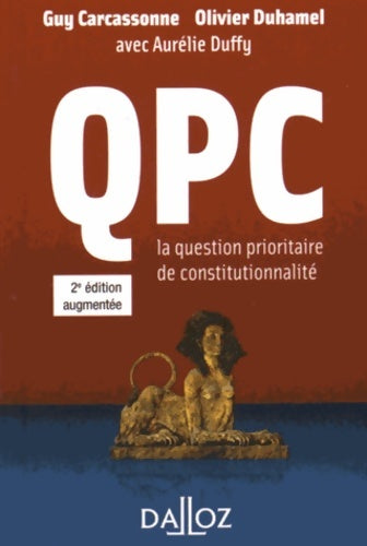 Livrenpoche : QPC. La question prioritaire de constitutionnalité - Guy Carcassonne - Livre