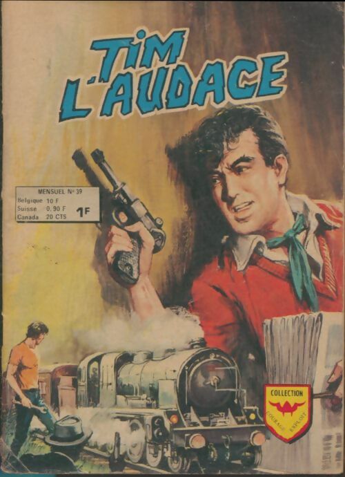 Livrenpoche : Tim l'audace n°39 - Collectif - Livre