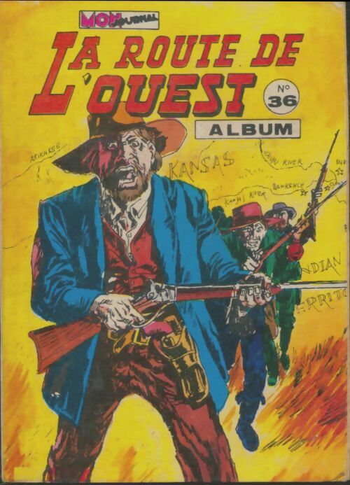 La route de l'ouest Album n°36 : n°106 à 108 - Collectif - Livre