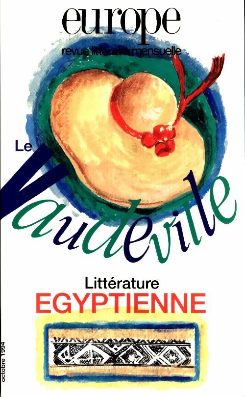 Livrenpoche : Europe Revue n°786 : Le Vaudeville - Collectif - Livre