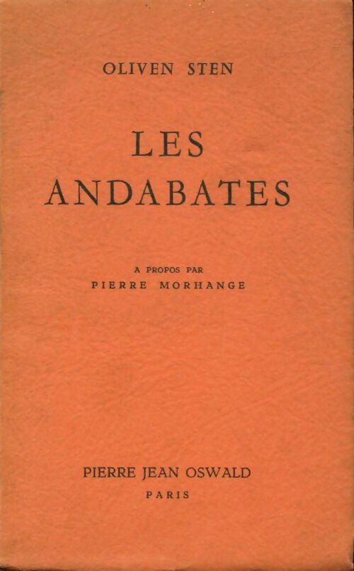 Livrenpoche : Les andabates - Oliven Sten - Livre