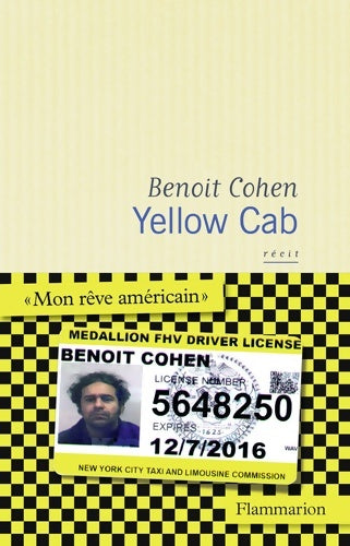 Yellow cab - Benoit Cohen - Livre