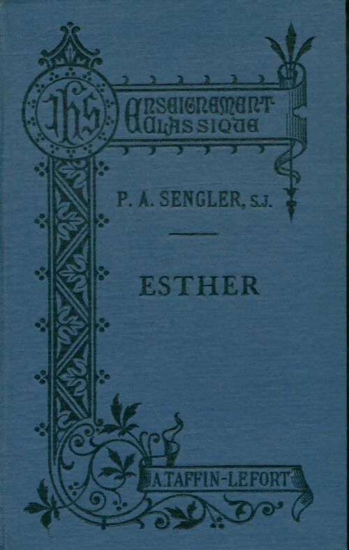 Livrenpoche : Esther - P.A Sengler - Livre