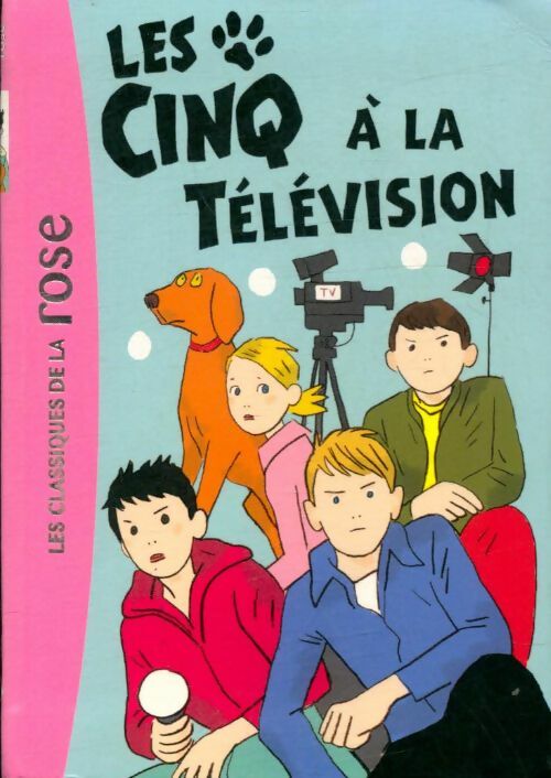 Livrenpoche : Les cinq à la télévision - Enid Blyton - Livre