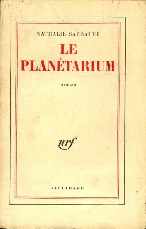 Livrenpoche : Le planétarium - Nathalie Sarraute - Livre
