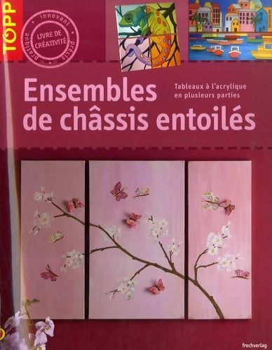 Livrenpoche : Ensemble des châssis entoilés : Tableaux à l'acrylique en plusieurs parties - Brigitte Pohle - Livre