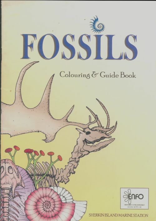Livrenpoche : Fossils colouring - Collectif - Livre