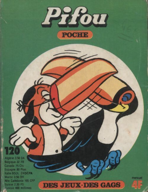 Livrenpoche : Pifou poche n°120 - Collectif - Livre